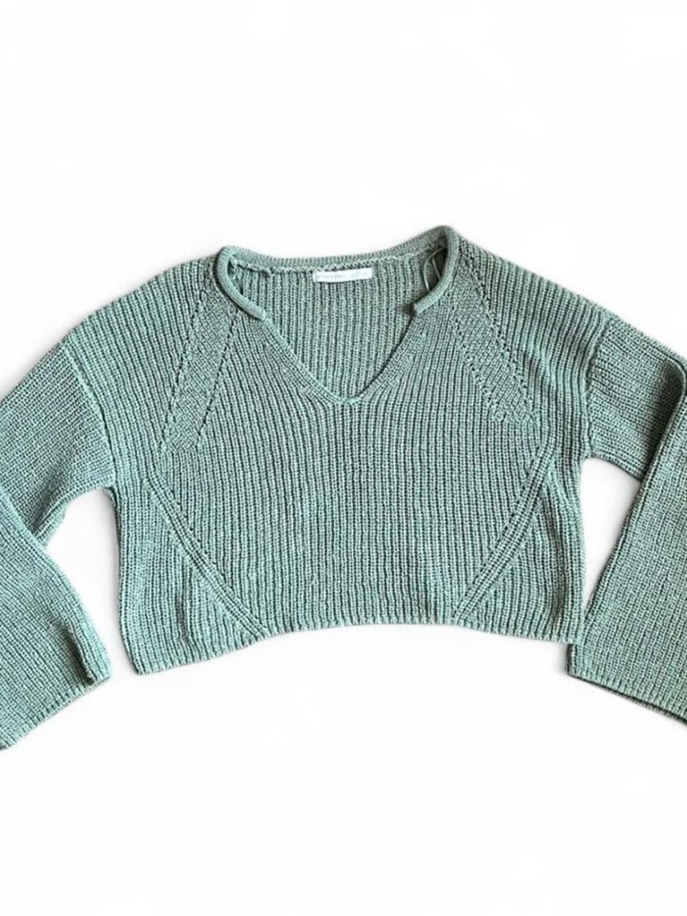 Altar'd State green cropped sweater women’s Size XXL